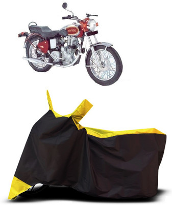 VESMEI Two Wheeler Cover for Royal Enfield(Machismo 500, Yellow)