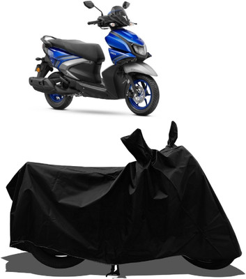 Tricway Waterproof Two Wheeler Cover for Yamaha(Ray-ZR 125FI BS6, Black)