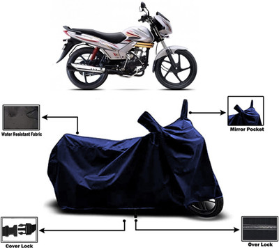 Amexride Two Wheeler Cover for Mahindra(Centuro XT, Blue)