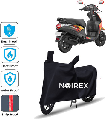 NOIREX Two Wheeler Cover for Hero(Pleasure, Black)