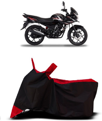 VESMEI Two Wheeler Cover for Bajaj(Discover 150 f, Red)