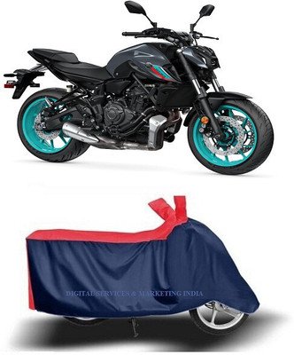 DeepShakshi AUTOMOTIVE Waterproof Two Wheeler Cover for Yamaha(MT 07, Blue)