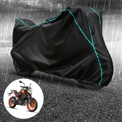 CODOKI Waterproof Two Wheeler Cover for KTM(200 Duke, Black)