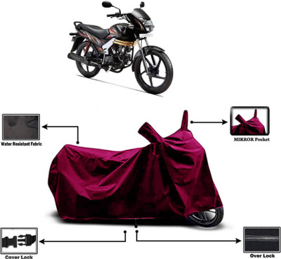 AASHTIK MART Two Wheeler Cover for Mahindra(Centuro NXT, Maroon)