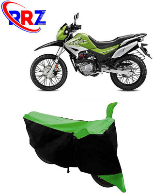 RRZ Waterproof Two Wheeler Cover for Hero(Impulse, Black, Green)