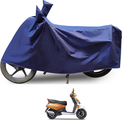 Euro Care Waterproof Two Wheeler Cover for Mahindra(Gusto, Blue)
