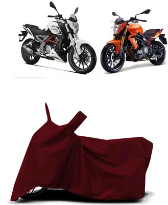 VESMEI Two Wheeler Cover for Benelli(TNT 300, Red)