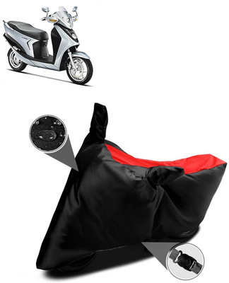 CODOKI Waterproof Two Wheeler Cover for Hero(Leap Hybrid SES BS6, Red)