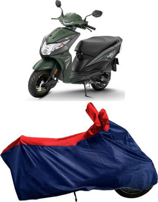 smwzxyu Waterproof Two Wheeler Cover for Honda(Dio, Blue, Red)