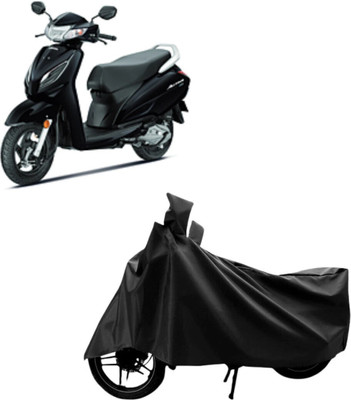 OM ENTERPRISES Waterproof Two Wheeler Cover for Honda(Activa, Black)