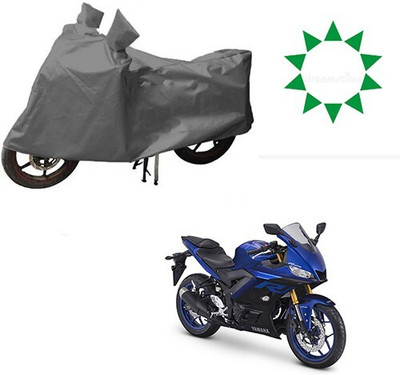 DeepShakshi AUTOMOTIVE Waterproof Two Wheeler Cover for Yamaha(YZF R25, Grey)