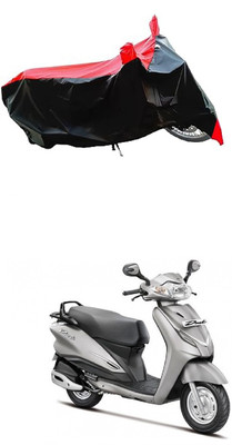 VESMEI Two Wheeler Cover for Hero(Duet VX 110CC BS6, Red)