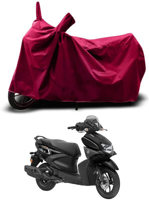KEDIT Two Wheeler Cover for Yamaha(Ray ZR BS6, Maroon)