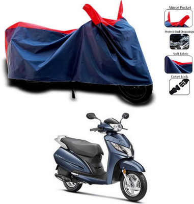 KEDIT Two Wheeler Cover for Honda(Activa 125, Red, Blue)