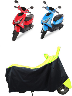 Coxtor Waterproof Two Wheeler Cover for Ampere(Reo Elite, Yellow)