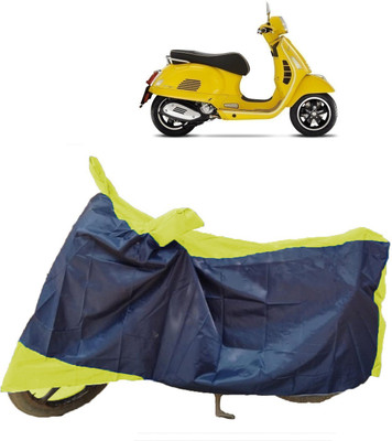 ANTOFY Two Wheeler Cover for Vespa(GTS Super 125 BS6, Multicolor)