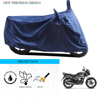 GOSHIV-car and bike accessories Waterproof Two Wheeler Cover for Honda(Dream Yuga, Blue)