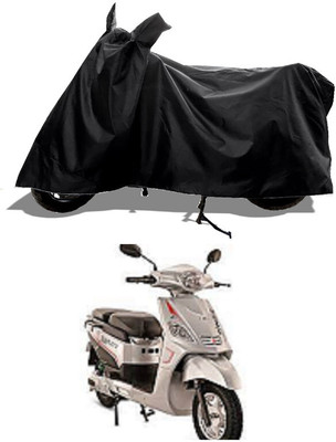 GROFATIK Two Wheeler Cover for Hero(Electric NYX e5 BS6, Black)