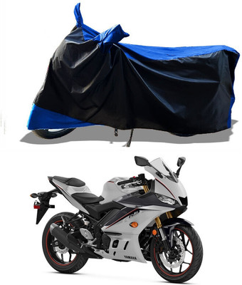 DeepShakshi AUTOMOTIVE Two Wheeler Cover for Yamaha(YZF R3, Blue)