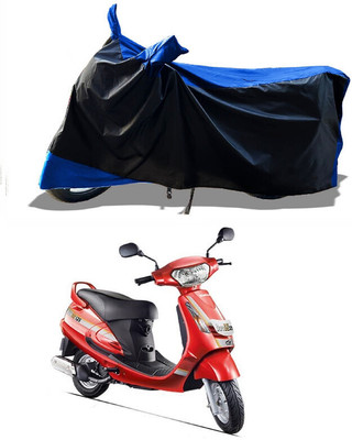 DeepShakshi AUTOMOTIVE Waterproof Two Wheeler Cover for Mahindra(Duro DZ, Blue)