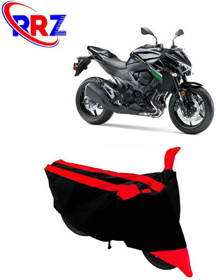 DeepShakshi AUTOMOTIVE Two Wheeler Cover for Kawasaki(Z800, Black, Red)