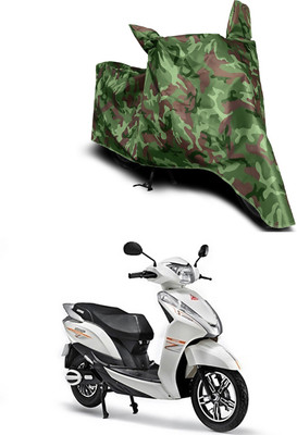 Mdstar Waterproof Two Wheeler Cover for Ampere(Magnus, Multicolor)