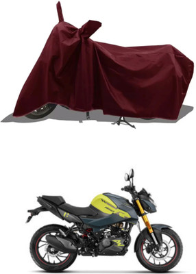 WMIZEXA Waterproof Two Wheeler Cover for Hero(Motocorp Xtreme 160 R, Maroon)