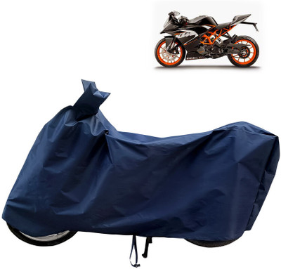 Horseyaart Waterproof Two Wheeler Cover for KTM(RC 200, Blue)