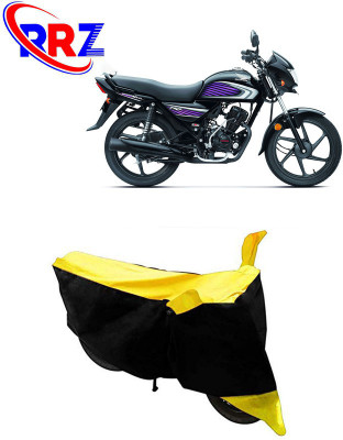 RRZ Waterproof Two Wheeler Cover for Honda(Dream Neo, Black, Yellow)