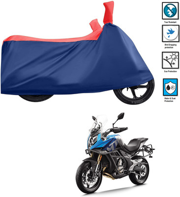 CODOKI Waterproof Two Wheeler Cover for CFMoto(650MT, Red)