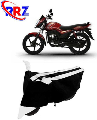 RRZ Waterproof Two Wheeler Cover for Mahindra(Mojo UT 300, Black, White)