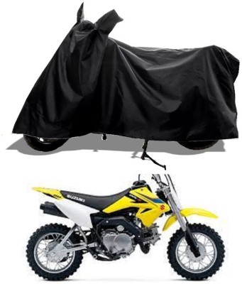 GROFATIK Two Wheeler Cover for Suzuki(DR-Z50 BS6, Black)