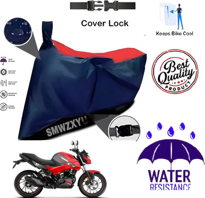 smwzxyu Waterproof Two Wheeler Cover for Hero(Xtreme 160 R, Blue, Red)