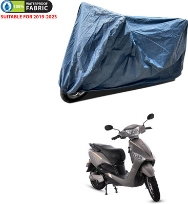 PAGORA Waterproof Two Wheeler Cover for Hero(Electric Optima BS6, Blue)