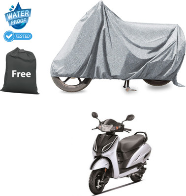 CODOKI Waterproof Two Wheeler Cover for Honda(Activa 5G, Silver)