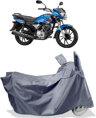 Amexride Two Wheeler Cover for Yamaha(Saluto RX, Grey)