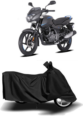 Royal Collection Waterproof Two Wheeler Cover for Bajaj(Pulsar 125, Black)