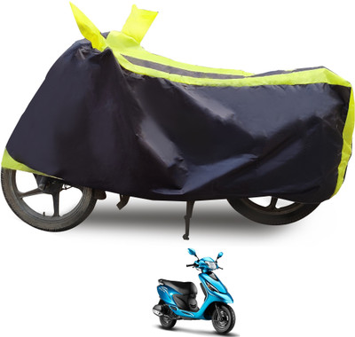 Euro Care Waterproof Two Wheeler Cover for TVS(Zest, Yellow)