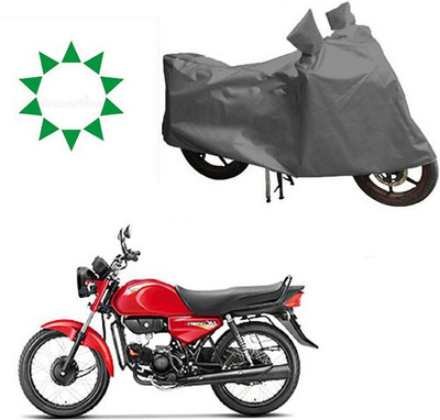 DeepShakshi AUTOMOTIVE Waterproof Two Wheeler Cover for Hero(CD Dawn, Grey)