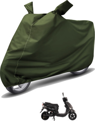 Caronix Waterproof Two Wheeler Cover for Hero(Electric Photon, Green)