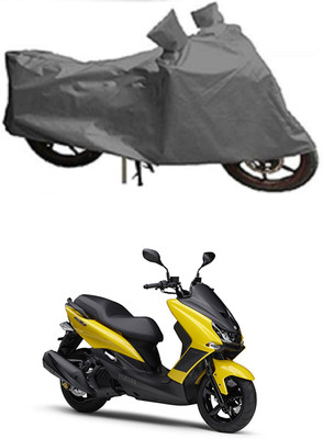 MMSSTAR Waterproof Two Wheeler Cover for Yamaha(Majesty S 155 maxi BS6, Grey)