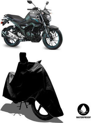 Amexride Waterproof Two Wheeler Cover for Yamaha(FZ-S, Black)