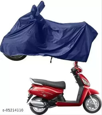 gurukul mart Waterproof Two Wheeler Cover for DSK Benelli(Hayate EP, Blue)