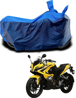 Aoriyon Two Wheeler Cover for Bajaj(Pulsar 200, Blue)