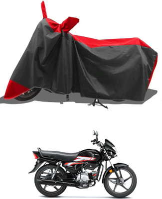 MMSSTAR Waterproof Two Wheeler Cover for Hero(HF Deluxe BS6, Black)