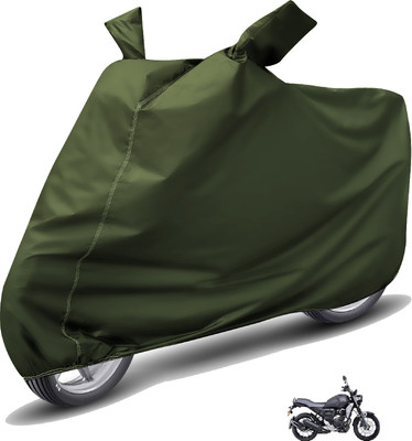 MOCKHE Waterproof Two Wheeler Cover for Yamaha(FZ-X, Green)