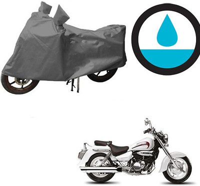 DeepShakshi AUTOMOTIVE Waterproof Two Wheeler Cover for Hyosung(Aquila 250, Grey)