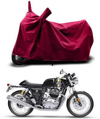 KEDIT Two Wheeler Cover for Royal Enfield(Continental GT 650, Maroon)