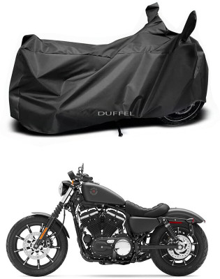 Duffel Two Wheeler Cover for Harley Davidson(Forty Eight, Black)