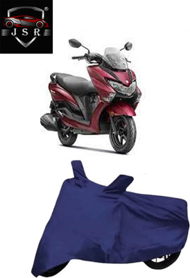 J S R Waterproof Two Wheeler Cover for Suzuki(Burgman Street 125, Blue)
